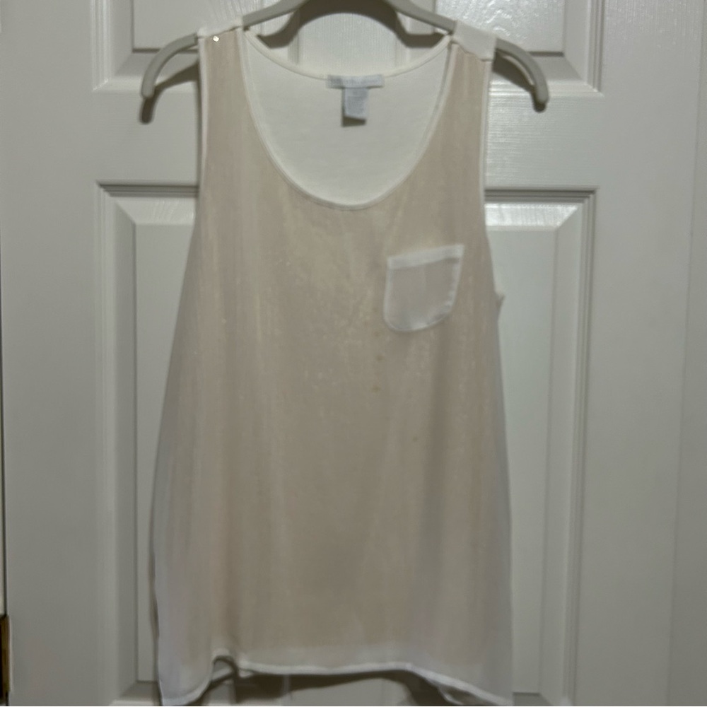 DesignHistory Sequined Overlay Top